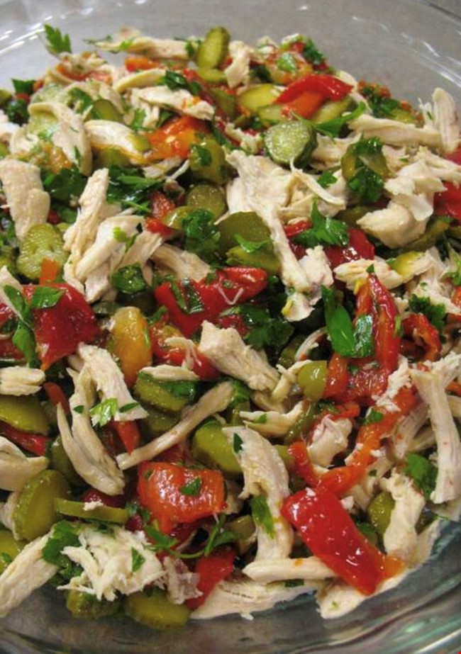 Tavuk salatası 200gr